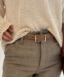 SLOBE IENA（スローブイエナ）の「SLOBE スクエアステッチベルト（ベルト）」