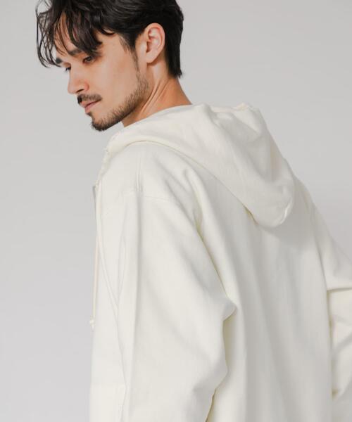 URBAN RESEARCH(アーバンリサーチ)の「URBAN RESEARCH iD AGING ZIP PARKA(パーカー・メンズ・オレンジ/ホワイト/ブラック・MEDIUM/LARGE)」の6枚目の写真