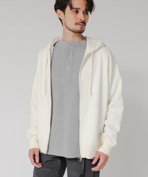 URBAN RESEARCH(アーバンリサーチ)の「URBAN RESEARCH iD AGING ZIP PARKA(パーカー・メンズ・オレンジ/ホワイト/ブラック・MEDIUM/LARGE)」の7枚目の写真
