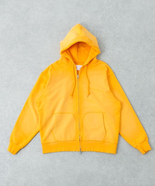 URBAN RESEARCH(アーバンリサーチ)の「URBAN RESEARCH iD AGING ZIP PARKA(パーカー・メンズ・オレンジ/ホワイト/ブラック・MEDIUM/LARGE)」の1枚目の写真