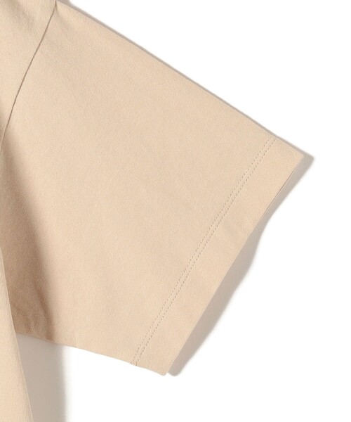 +81BRANCA(ハチイチブランカ)の「【SHIPS別注】81BRANCA: 5分袖 ロゴ TEE(Tシャツ/カットソー・レディース・ベージュ/チャコールグレー/オフホワイト・ONE SIZE)」の8枚目の写真