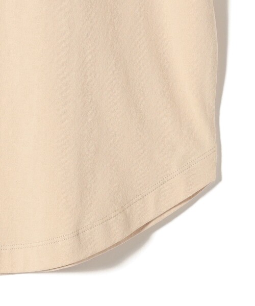 +81BRANCA(ハチイチブランカ)の「【SHIPS別注】81BRANCA: 5分袖 ロゴ TEE(Tシャツ/カットソー・レディース・ベージュ/チャコールグレー/オフホワイト・ONE SIZE)」の9枚目の写真