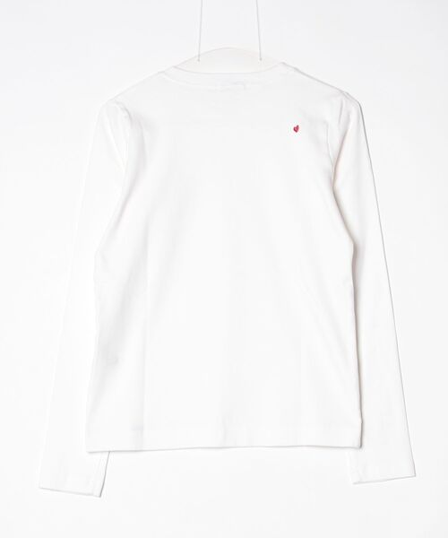 DOUBLE STANDARD CLOTHING（ダブルスタンダードクロージング）の「Dロゴ フライスTシャツ（Tシャツ/カットソー・レディース・ブラック/オフホワイト/ベージュ・FREE）」の19枚目の写真