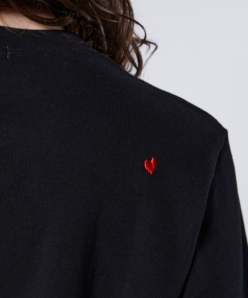 DOUBLE STANDARD CLOTHING（ダブルスタンダードクロージング）の「Dロゴ フライスTシャツ（Tシャツ/カットソー・レディース・ブラック/オフホワイト/ベージュ・FREE）」の11枚目の写真