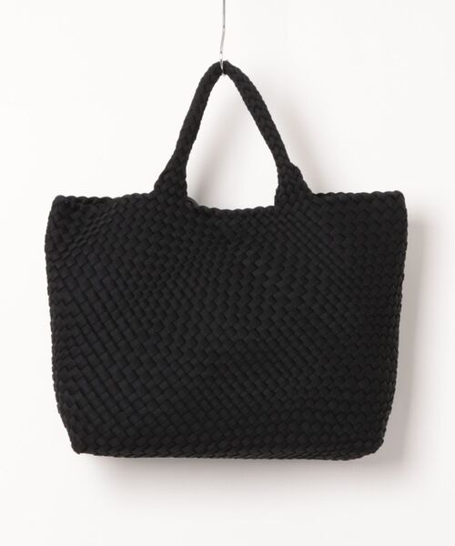 IO(イオ)(イオ)の「HERB/Intrecciato Middle Tote Bag with Pouch/ポーチ付きミドルトートバッグ(トートバッグ・レディース・ブラウン/グレー/ブラック・FREE)」の4枚目の写真