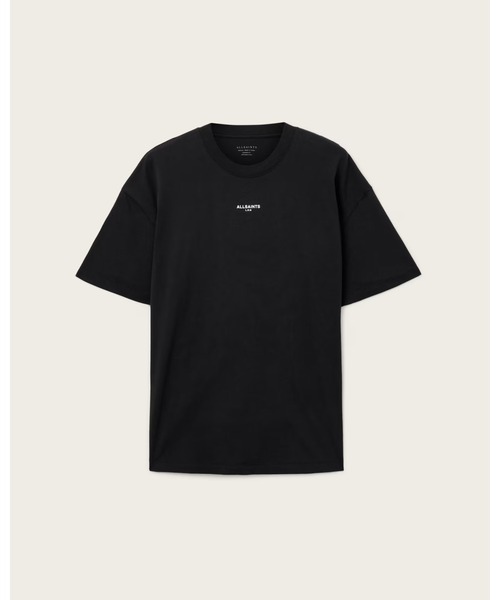 ALLSAINTS（オールセインツ）の「MIKRO OVERSIZED T-SHIRT | MIKRO オーバーサイズ Tシャツ（Tシャツ/カットソー・メンズ・ブラック・XS/S/M/L/XL）」の8枚目の写真
