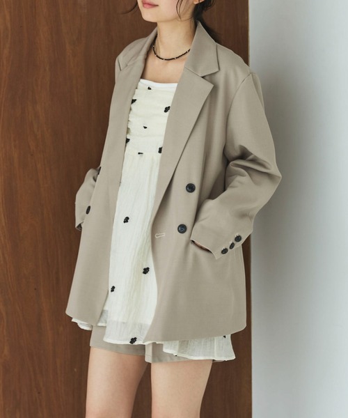 archives（アルシーヴ）の「花柄刺繍ミニキャミワンピース（ワンピース・レディース・アイボリー/ブラック・MEDIUM）」の4枚目の写真