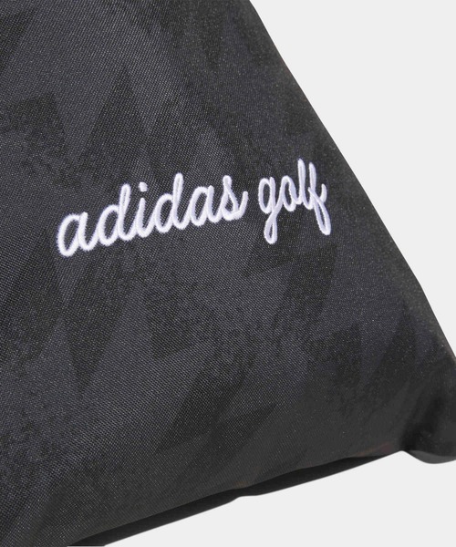 adidas(アディダス)の「ユニセックス グラフィック シュー ナップサック【adidas Golf/アディダスゴルフ】(エコバッグ/サブバッグ・メンズ・ブラック・FREE)」の6枚目の写真