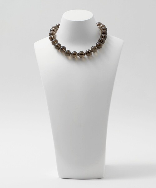 別注】＜Haute Joaillerie AKIO MORI＞ スモーキークォーツ ネックレス