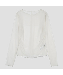 SOFT SHEER MESH TOP (T-7169)