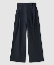 シェルタリングタックワイドパンツ