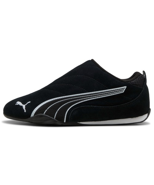 PUMA（プーマ）の「PUMA プーマ ウィメンズ プーマ キャッチ ソレイユ スリップオン スニーカ（スニーカー・レディース・ホワイト系その他/ホワイト/ブラック×ホワイト・23.5cm/24.0cm/22.5cm/23.0cm/25.5cm/24.5cm/25.0cm/22.0cm）」の3枚目の写真