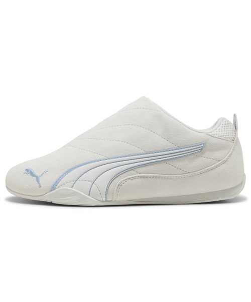 PUMA（プーマ）の「PUMA プーマ ウィメンズ プーマ キャッチ ソレイユ スリップオン スニーカ（スニーカー・レディース・ホワイト系その他/ホワイト/ブラック×ホワイト・23.5cm/24.0cm/22.5cm/23.0cm/25.5cm/24.5cm/25.0cm/22.0cm）」の2枚目の写真