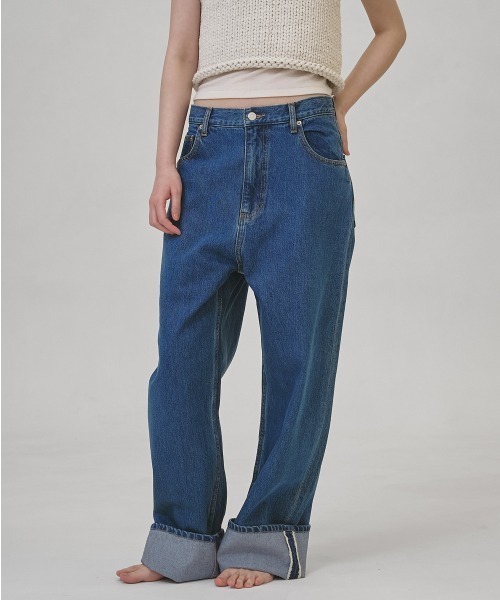 TODAYFUL(トゥデイフル)の「Cary's Denim(デニムパンツ・レディース・ブルー・25inch/24inch/23inch/26inch)」の1枚目の写真