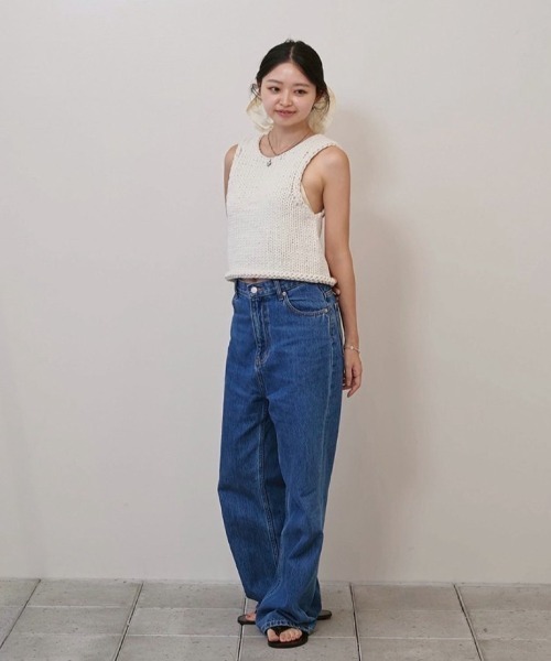 TODAYFUL(トゥデイフル)の「Cary's Denim(デニムパンツ・レディース・ブルー・25inch/24inch/23inch/26inch)」の6枚目の写真