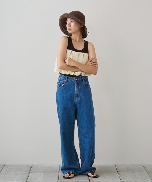 TODAYFUL(トゥデイフル)の「Cary's Denim(デニムパンツ・レディース・ブルー・25inch/24inch/23inch/26inch)」の7枚目の写真