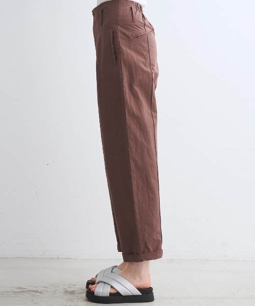 three dots(スリードッツ)の「デザートウェザー パンツ(その他パンツ・レディース・ブラック系その他/ベージュ/レッド系その他/レッド/ブラウン・MEDIUM/SMALL)」の18枚目の写真