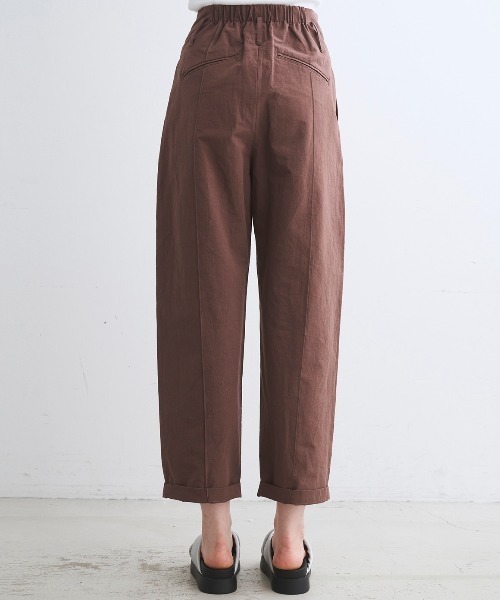 three dots(スリードッツ)の「デザートウェザー パンツ(その他パンツ・レディース・ブラック系その他/ベージュ/レッド系その他/レッド/ブラウン・MEDIUM/SMALL)」の19枚目の写真