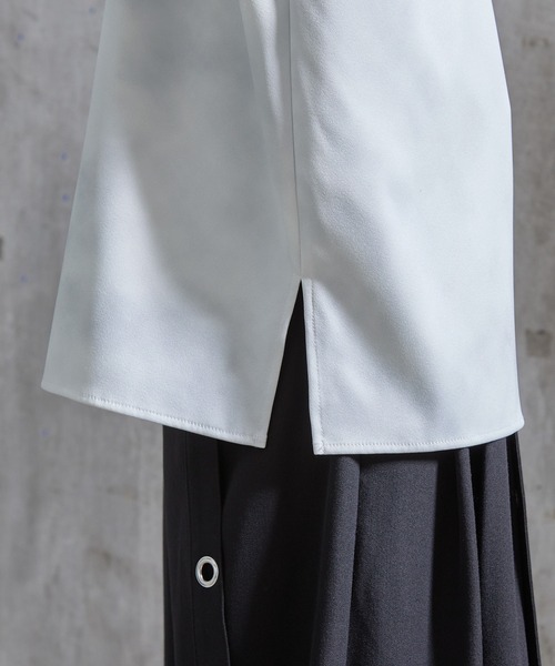 SERACE(セラス)の「【SERACE】2way loose drape vintage patterned short sleeve shirt / 2wayルーズドレープヴィンテージ柄半袖シャツ(シャツ/ブラウス・メンズ・ブラック/ホワイト・L/M/S)」の16枚目の写真