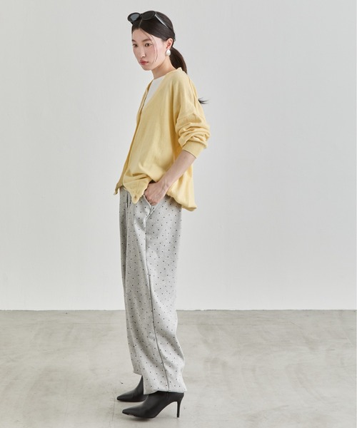 NUJOH（ヌゾ）の「Loose Knit Cardigan / ルーズニットカーディガン（カーディガン/ボレロ・レディース・ライトブルー/ホワイト/イエロー/グレー・FREE）」の10枚目の写真