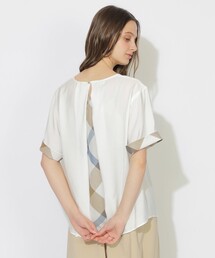 CB CRESTBRIDGE（シービークレストブリッジ）の「バックチェック切替ブラウス（シャツ/ブラウス）」