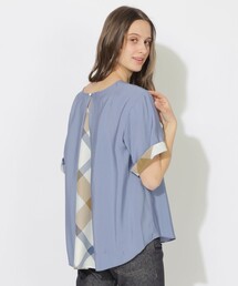 CB CRESTBRIDGE（シービークレストブリッジ）の「バックチェック切替ブラウス（シャツ/ブラウス）」