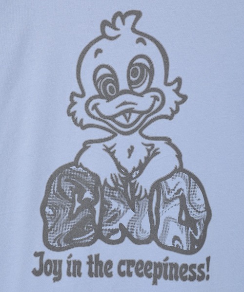 Candy Stripper(キャンディストリッパー)の「CREEPINESS BIG Tシャツ(Tシャツ/カットソー・レディース・パープル/チャコール/オフホワイト/ブルー・FREE)」の9枚目の写真