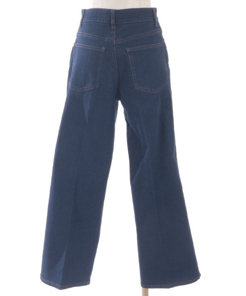 axes femme（アクシーズファム）の「フラワー刺繍裏ゴムデニムＰＴ（その他パンツ・レディース・ケミカルウォッシュ/インディゴブルー・MEDIUM/LARGE）」の14枚目の写真