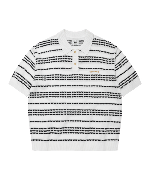 Basic Logo Stripe Collar Seat Jacket — кардиган‑куртка с логотипом