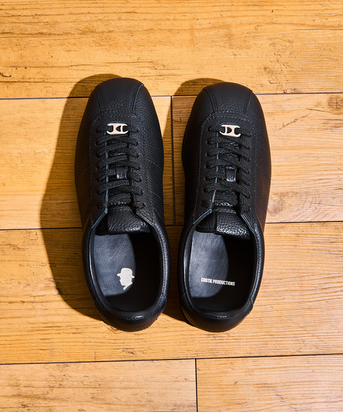 COOTIE PRODUCTIONS（クーティープロダクションズ）の「Tomo&Co トモアンドシーオー / RAJA JOG TRAINER COOTIE PRODUCTIONS クーティープロダクションズコラボレーションVIBRAMソールスニーカー / TM-COOTIE-0002（スニーカー・メンズ・ブラック・26cm/27cm/25cm）」の13枚目の写真
