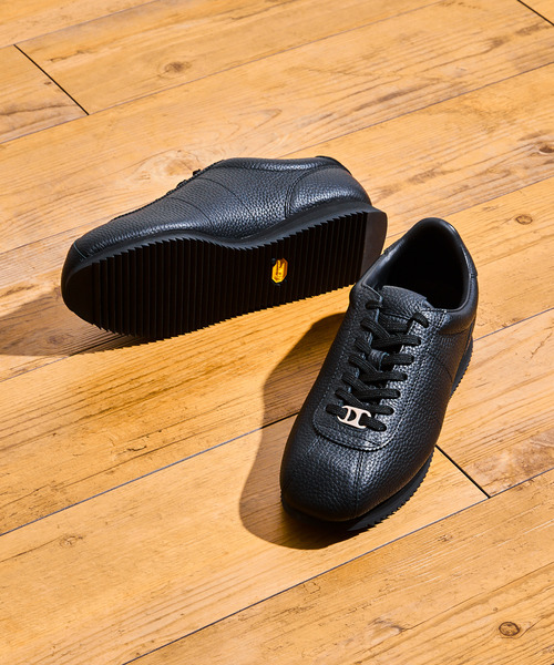 COOTIE PRODUCTIONS（クーティープロダクションズ）の「Tomo&Co トモアンドシーオー / RAJA JOG TRAINER COOTIE PRODUCTIONS クーティープロダクションズコラボレーションVIBRAMソールスニーカー / TM-COOTIE-0002（スニーカー・メンズ・ブラック・26cm/27cm/25cm）」の16枚目の写真