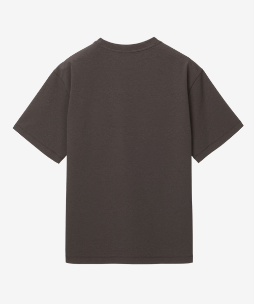 MINDBRIDGE(マインドブリッジ)の「組織変形ポケットセミオーバーフィットTシャツ - 3color MYTS3121(Tシャツ/カットソー・メンズ・ブラウン/ピンク/クリーム・100/95/105/110)」の9枚目の写真