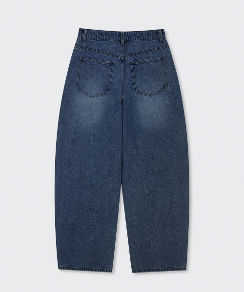 MUSINSA STANDARD WOMAN（ムシンサスタンダードウーマン）の「ウィメンズカーブドデニムパンツ [ミディアムインディゴ]（デニムパンツ・レディース・その他・24/25/26/27/28/29/30）」の22枚目の写真