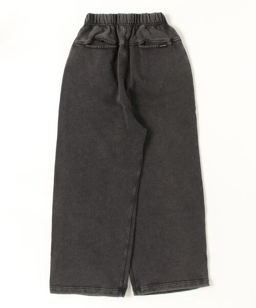 APPLEBUM（アップルバム）の「Powder-Dye Wide Sweat Pants（スウェットパンツ・メンズ・ブラック・MEDIUM/LARGE/X-LARGE）」の16枚目の写真