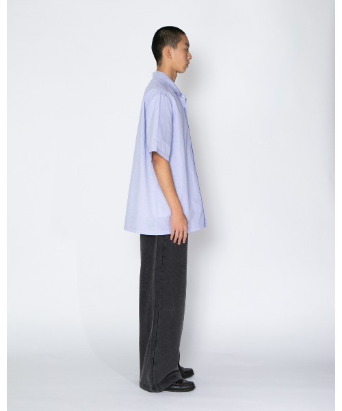 APPLEBUM（アップルバム）の「Powder-Dye Wide Sweat Pants（スウェットパンツ・メンズ・ブラック・MEDIUM/LARGE/X-LARGE）」の8枚目の写真