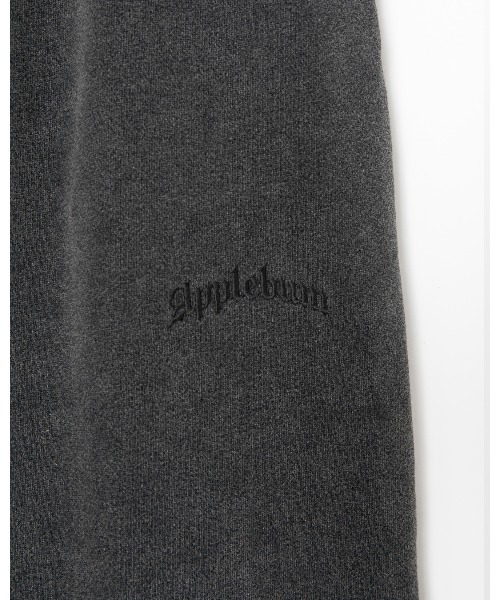 APPLEBUM（アップルバム）の「Powder-Dye Wide Sweat Pants（スウェットパンツ・メンズ・ブラック・MEDIUM/LARGE/X-LARGE）」の5枚目の写真