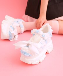 cs T&P（シーエスティーアンドピー）の「夢見るシリーズ厚底2WAYスニーカー（パンプス）」