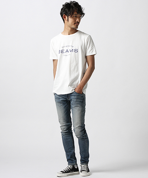 BEAMS（ビームス）の「BEAMS / ハイストレッチスキニーデニム16ss 