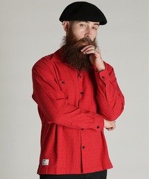 schott（ショット）の「Schott ショット JACQUARD SHIRT ジャガード シャツ（シャツ/ブラウス）」