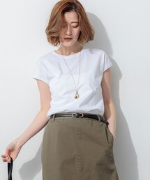 ハイエンド フレンチスリーブ Tシャツ