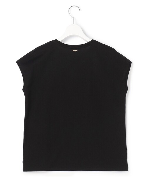 23区 S(ニジュウサンクチイサイサイズ)の「ハイエンド フレンチスリーブ Tシャツ(Tシャツ/カットソー・レディース・ライトグリーン系/ダークブラウン系/ブラック系/ホワイト系・32)」の16枚目の写真