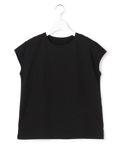23区 S(ニジュウサンクチイサイサイズ)の「ハイエンド フレンチスリーブ Tシャツ(Tシャツ/カットソー・レディース・ライトグリーン系/ダークブラウン系/ブラック系/ホワイト系・32)」の22枚目の写真