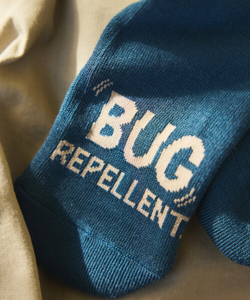COLEMAN(コールマン)の「Coleman/コールマン 別注ColemanSocks insect shield【虫よけソックス】(ソックス/靴下・メンズ・ブラック/ホワイト/オレンジ/ネイビー・ONE SIZE)」の16枚目の写真