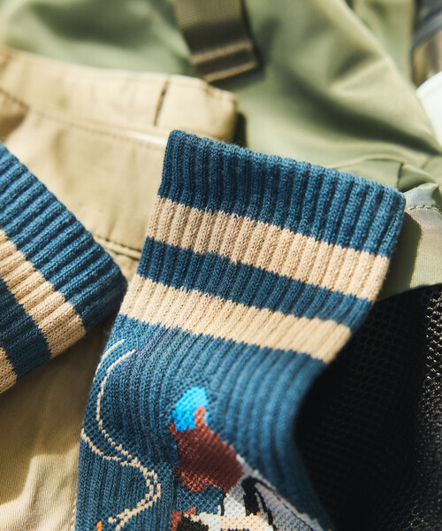 COLEMAN(コールマン)の「Coleman/コールマン 別注ColemanSocks insect shield【虫よけソックス】(ソックス/靴下・メンズ・ブラック/ホワイト/オレンジ/ネイビー・ONE SIZE)」の19枚目の写真