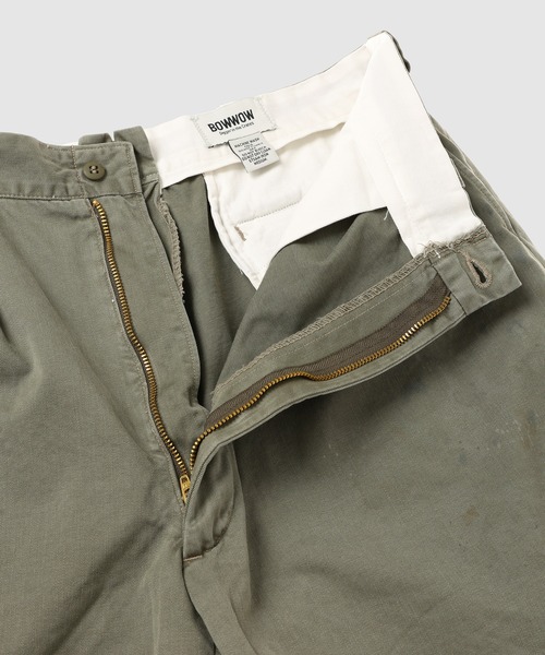 BOW WOW(バウワウ)の「US ARMY CHINO SHORTS AGED(チノパンツ・メンズ・オリーブ・XL/L)」の5枚目の写真