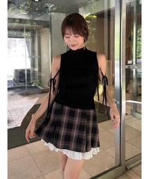 セール】レイヤードフリルミニスカショーパン（その他パンツ）｜SNIDEL