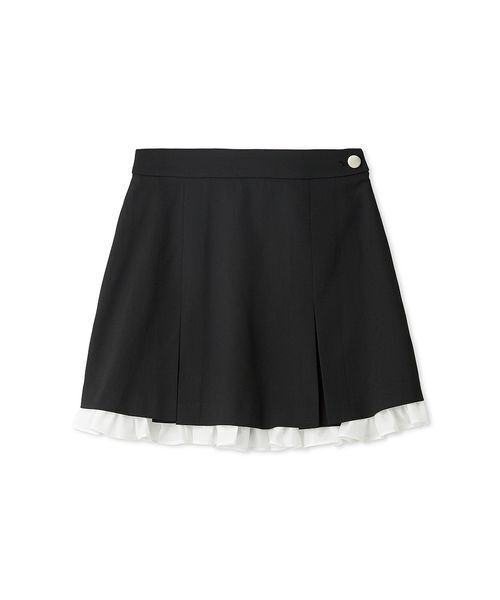 SNIDEL(スナイデル)の「レイヤードミニスカショーパン(その他パンツ・レディース・チェック/グレー/ブラック・0/1)」の15枚目の写真