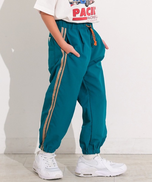 Ocean&Ground（オーシャン&グラウンド）の「【撥水加工】ナイロンアスレチックパンツ（その他パンツ・キッズ・ブラック/ダークブルー/キナリ/ベージュ・80/95/90/140/130/120/110/100）」の4枚目の写真