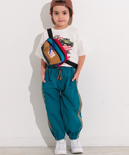 Ocean&Ground（オーシャン&グラウンド）の「【撥水加工】ナイロンアスレチックパンツ（その他パンツ・キッズ・ブラック/ダークブルー/キナリ/ベージュ・80/95/90/140/130/120/110/100）」の19枚目の写真