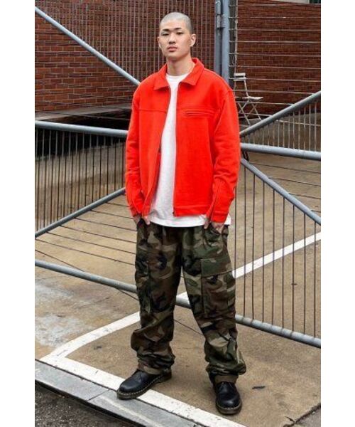 EXTRAORDINARY(エクストラオーディナリー)の「RIDER HEAVY CO JACKET ORANGE(ライダースジャケット・メンズ・その他・LARGE/MEDIUM/X-LARGE)」の8枚目の写真